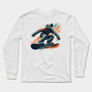 Snowboarding Long Sleeve T-Shirt